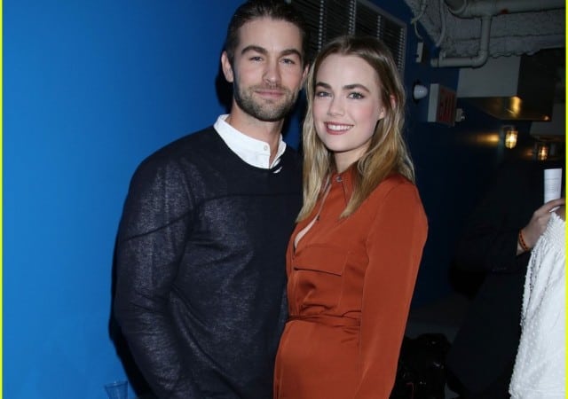 Chace Crawford och flickvännen Rebecca Rittenhouse