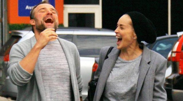 David Deluise ja Sharon Stone