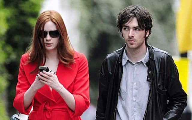 Karen Gillan e seu ex-namorado Patrick Green