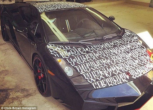 Chris Brown Car