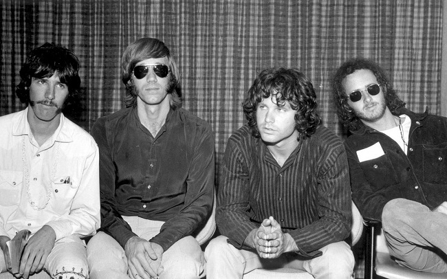 John Densmore, Ray Manzarek, Jim Morrison y Robby Krieger