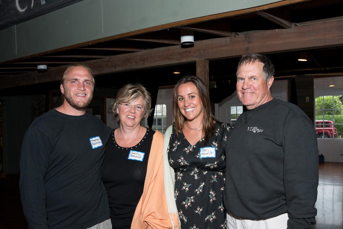 Bill Belichick und Sohn Stephen