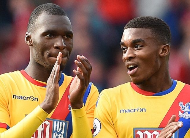 Christian Benteke és öccse, Jonathan Benteke a Crystal Palace-ben