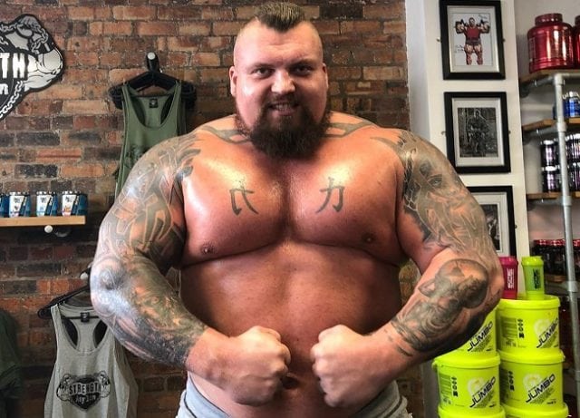 Eddie Hall épouse, famille, taille, poids, mensurations