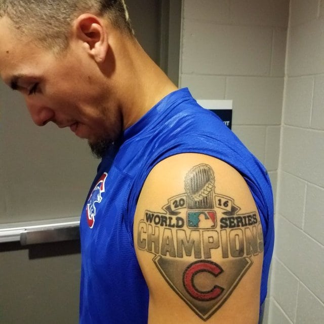 Javier Baez Tattoo